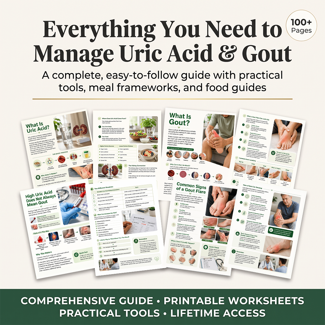 High Uric Acid & Gout Diet Plan